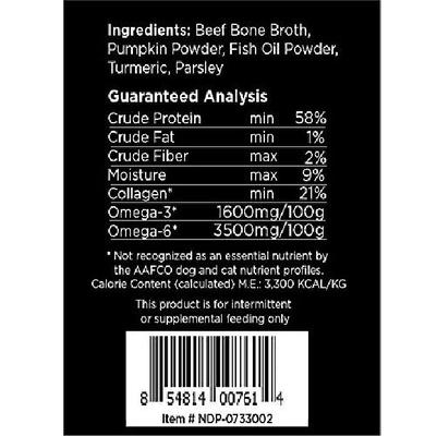 Show full view: Nature's Diet Original Blend Beef Bone Broth Dry Dog & Cat Food Topping, 16-oz jar slide 4 of 10
