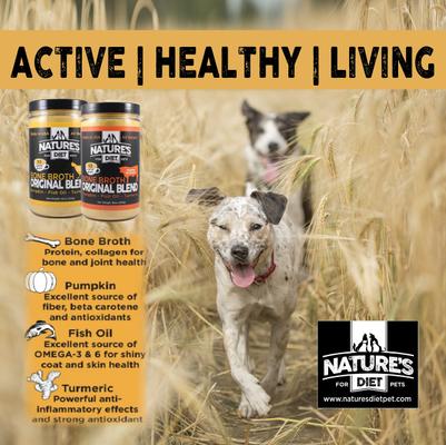 Show full view: Nature's Diet Original Blend Beef Bone Broth Dry Dog & Cat Food Topping, 16-oz jar slide 8 of 10