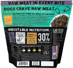 Nature's Diet Raw Coated Kibble Raw Chicken Liver & Bone Broth Coating Freeze-Dried Dog Food, 5-lb bag slide 2 of 8