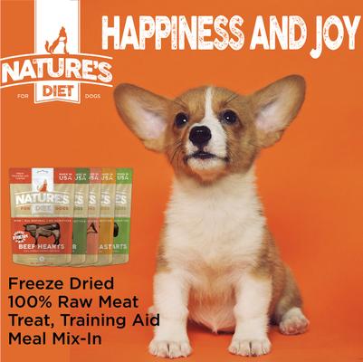 Show full view: Nature's Diet Salmon Raw Freeze-Dried Dog Treats, 2-oz pouch slide 8 of 9