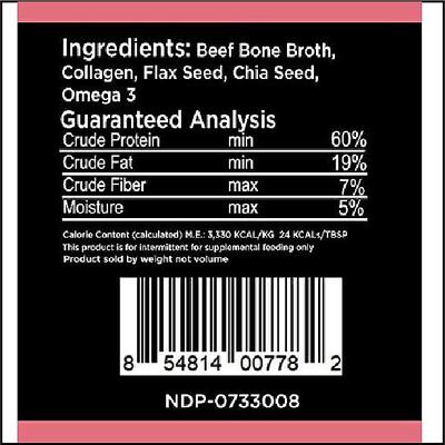 Show full view: Nature's Diet Skin & Coat Bone Broth Dry Dog & Cat Food Topping, 6-oz jar slide 4 of 10