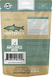 Nature's Diet Whitefish Raw Freeze-Dried Cat Treats, 1-oz pouch slide 2 of 8