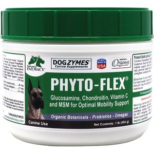 Nature's Farmacy Dogzymes Phyto Flex Dog Supplement, 1-lb jar