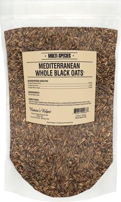 Show full view: Nature's Helper Mediterranean Multi-Species Non-GMO Whole Black Oats, 3-lb bag slide 4 of 4