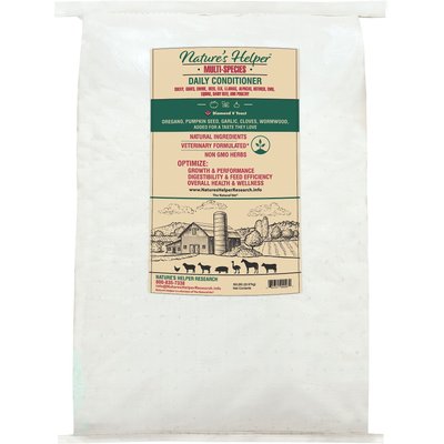 Nature's Helper Nature's Helper Multi-Species Daily Conditioner Pellets, 50-lb bag