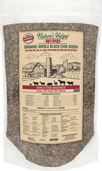 Nature's Helper Multi-Species Organic Whole Black Chia Seeds with Peppermint, 4.5-lb bag