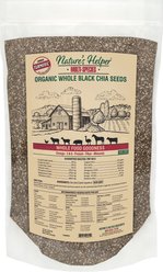 Nature's Helper Multi-Species Organic Whole Black Chia Seeds with Turmeric Flavor, 4.5-lb bag