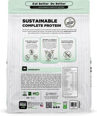 Show full view: Nature's HUG Non-GMO Grain-Free Hairball & Wellness Adult Dry Cat Food, 10-lb bag slide 3 of 3