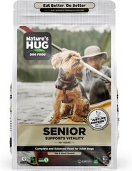 Nature's HUG Senior Supports Vitality Toy & Small Breed Non-GMO Grain-Free Dry Dog Food, 5-lb bag