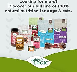 Nature's Logic 100% Natural Beef Crumble Dry Dog & Cat Food Topper, 8-oz bottle slide 2 of 8