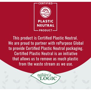 Nature's Logic 100% Natural Beef Crumble Dry Dog & Cat Food Topper, 8-oz bottle