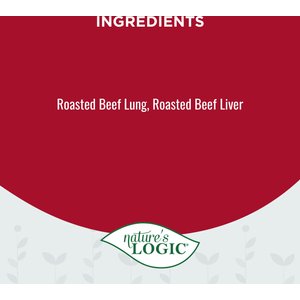 Nature's Logic 100% Natural Beef Crumble Dry Dog & Cat Food Topper, 8-oz bottle