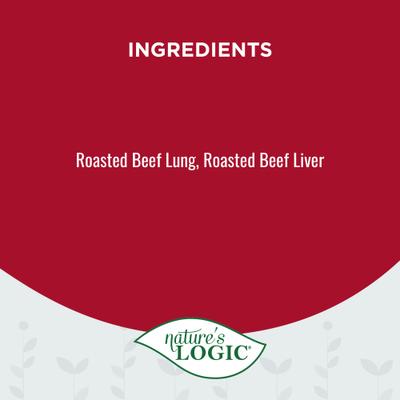 Show full view: Nature's Logic 100% Natural Beef Crumble Dry Dog & Cat Food Topper, 8-oz bottle slide 6 of 10