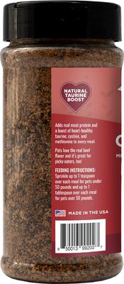 Show full view: Nature's Logic 100% Natural Beef Crumble Dry Dog & Cat Food Topper, 8-oz bottle slide 3 of 10
