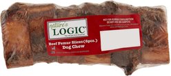 Nature's Logic 100% Natural Beef Femur Slices Dog Treats, 6 pieces
