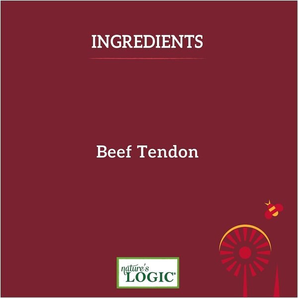 Nature's Logic 100% Natural Beef Trachea Dog Chew Treats