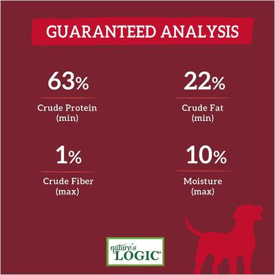 Show full view: Nature's Logic 100% Natural Beef Trachea Dog Chew Treats, 1-lb bag slide 7 of 10
