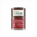 Nature's Logic 100% Natural Canine Beef Feast All Life Stages Grain-Free Wet Dog Food, 13.2-oz, case of 12