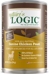 Nature's Logic Canine Chicken Feast + Turkey Feast Canned Dog Food slide 2 of 9