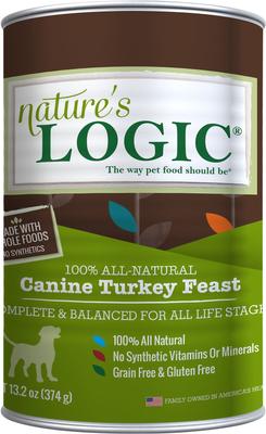 Show full view: Nature's Logic Canine Chicken Feast + Turkey Feast Canned Dog Food slide 6 of 10