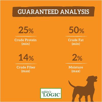 Show full view: Nature's Logic 100% Natural Canine Peanut Butter Spread Lickable Dog Treat, 12-oz jar slide 9 of 11