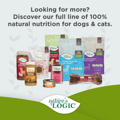 Show full view: Nature's Logic 100% Natural Dehydrated Beef Bone Broth Dog & Cat Food Topper, 6-oz tub slide 9 of 10