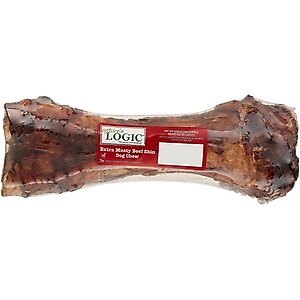 Nature's Logic 100% Natural Extra Meaty Shin Bone Dog Chew Treat, 1 count