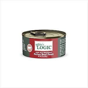 Nature's Logic Feline Beef Feast Grain-Free Canned Cat Food