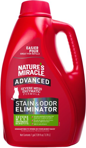 Miracle Best Cat Urine Odour Remover NATURE'S MIRACLE Advanced Cat