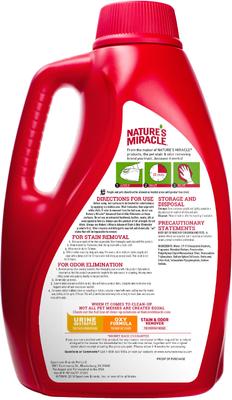 Show full view: Nature's Miracle Advanced Cat Enzymatic Stain Remover & Odor Eliminator, 1-gal bottle slide 2 of 11