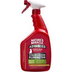 Nature's Miracle Advanced Cat Stain & Odor Eliminator, 32-fl oz bottle, Sunny Lemon Scent