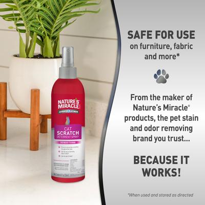 Show full view: Nature's Miracle Advanced Platinum Cat Scratch Deterrent Spray, 8-fl oz bottle slide 5 of 10