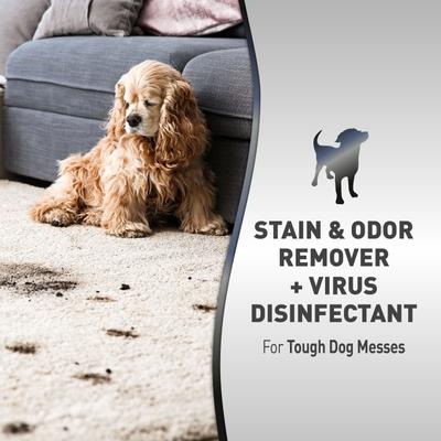 Show full view: Nature's Miracle Advanced Platinum Dog Stain & Odor Remover & Virus Disinfectant, 64-fl oz bottle slide 5 of 11