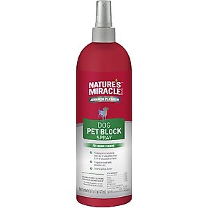 Nature's Miracle Advanced Platinum Indoor Training Aid Dog Repellent Spray, 16-fl oz bottle