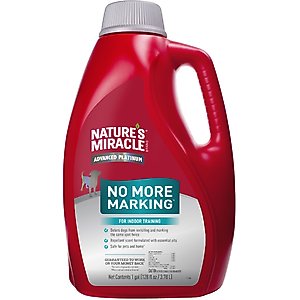 Nature's Miracle Advanced Platinum No More Marking Pet Stain & Odor Remover, 128-fl oz bottle