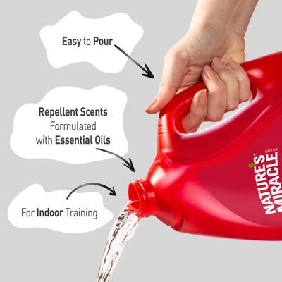 Show full view: Nature's Miracle Advanced Platinum No More Marking Pet Stain & Odor Remover, 128-fl oz bottle slide 4 of 12