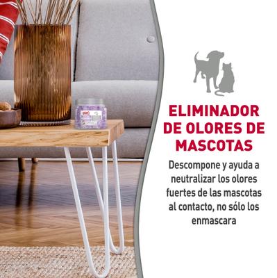 Show full view: Nature's Miracle Air Care Lavender Vanilla Gel Beads Dog, Cat & Small Pet Deodorizer, 12-oz jar slide 5 of 10