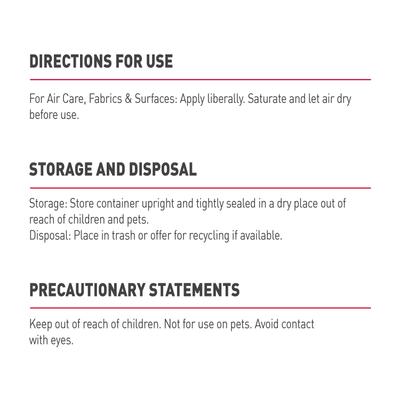 Show full view: Nature's Miracle Air, Fabric & Surface Pet Deodorizer Spray, 24-fl oz bottle, Aloe Rain Scent slide 4 of 12