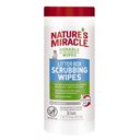Nature's Miracle Cat Litter Box Scrubbing Wipes, 30 count