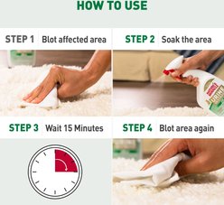 Nature's Miracle Cat Urine Destroyer Plus Enzymatic Formula Stain Remover, 1-gal bottle slide 2 of 9