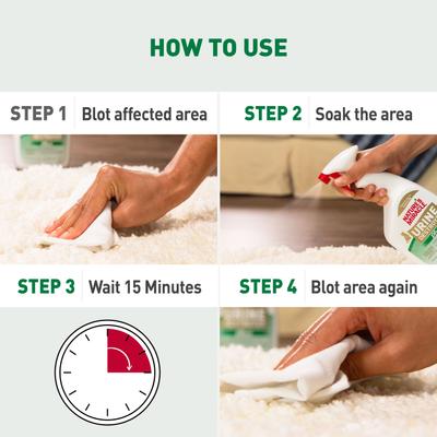 Show full view: Nature's Miracle Cat Urine Destroyer Plus Enzymatic Formula Stain Remover, 1-gal bottle slide 3 of 11