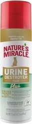 Nature's Miracle Cat Urine Destroyer Plus Enzymatic Stain Remover Foam Aerosol Spray, 17.5-fl oz bottle