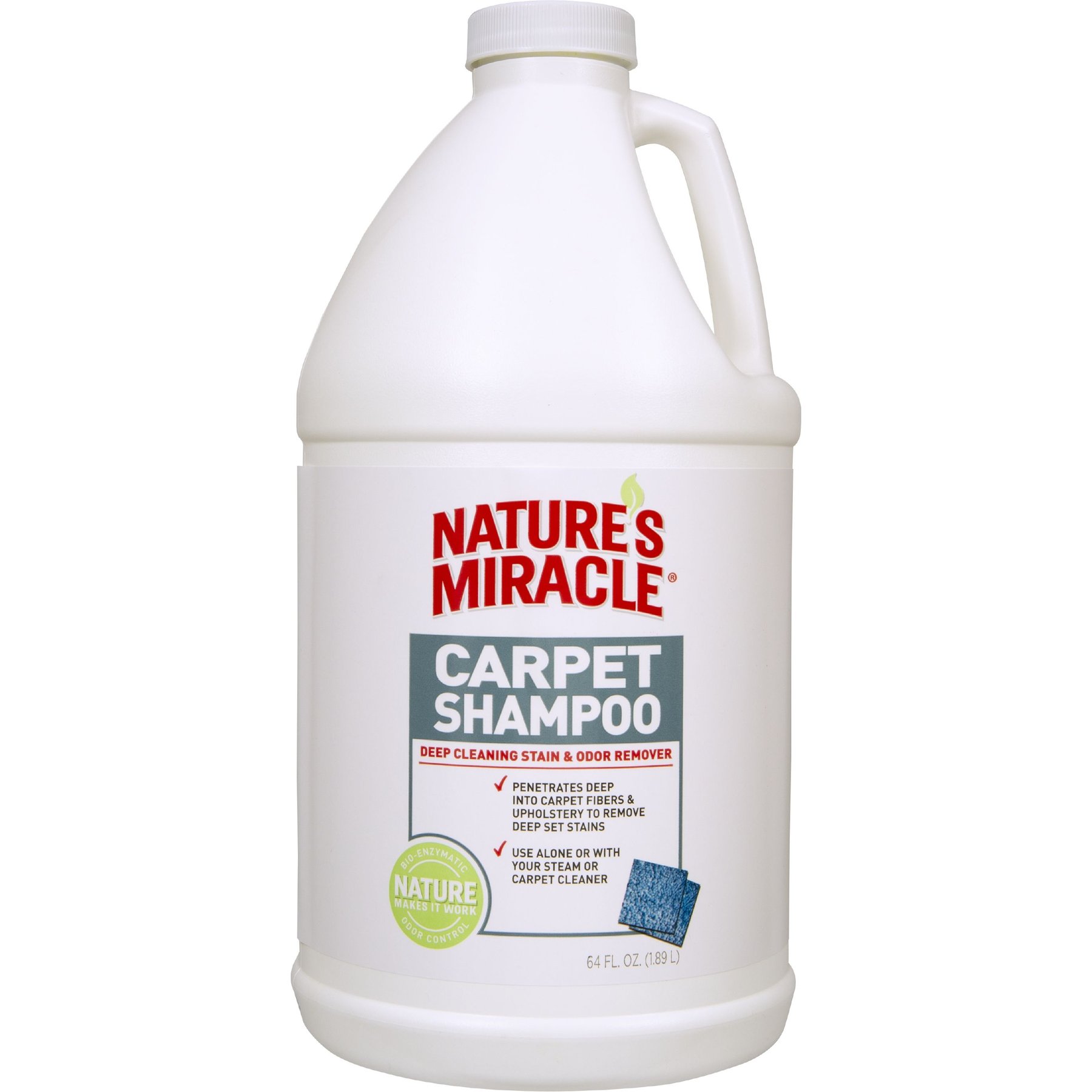 Nature's Miracle Deep Cleaning Carpet Shampoo, 64-fl oz bottle