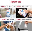 Show in main carousel: Nature's Miracle Deodorizing Dog Bath Wipes, 100 count, Sunkissed Breeze slide 5 of 12