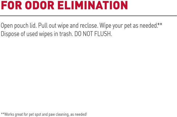 Show full view: Nature's Miracle Deodorizing Dog Bath Wipes, 100 count, Sunkissed Breeze slide 4 of 12