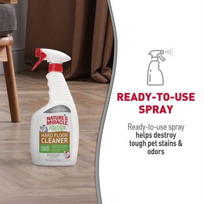 Show full view: Nature's Miracle Dual Action Hard Floor Stain & Odor Remover, 24-fl oz bottle slide 8 of 13