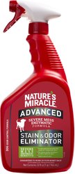 Nature's Miracle Enzymatic Formula Advanced Dog Stain & Odor Eliminator, 32-fl oz bottle, Fresh Scent
