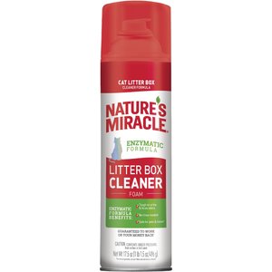 Nature's Miracle Enzymatic Formula Cat Litter Box Cleaner, 17.5-fl oz bottle