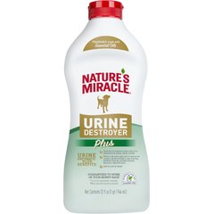 Nature's Miracle Enzymatic Formula Urine Destroyer Plus Dog Stain & Odor Remover, 32-fl oz bottle