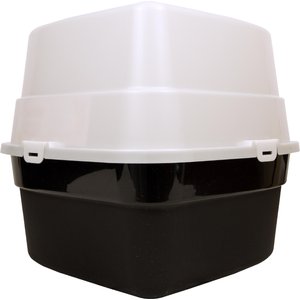Nature's Miracle Hooded Corner Multi-Cat Litter Box with Charcoal Filter, X-Large